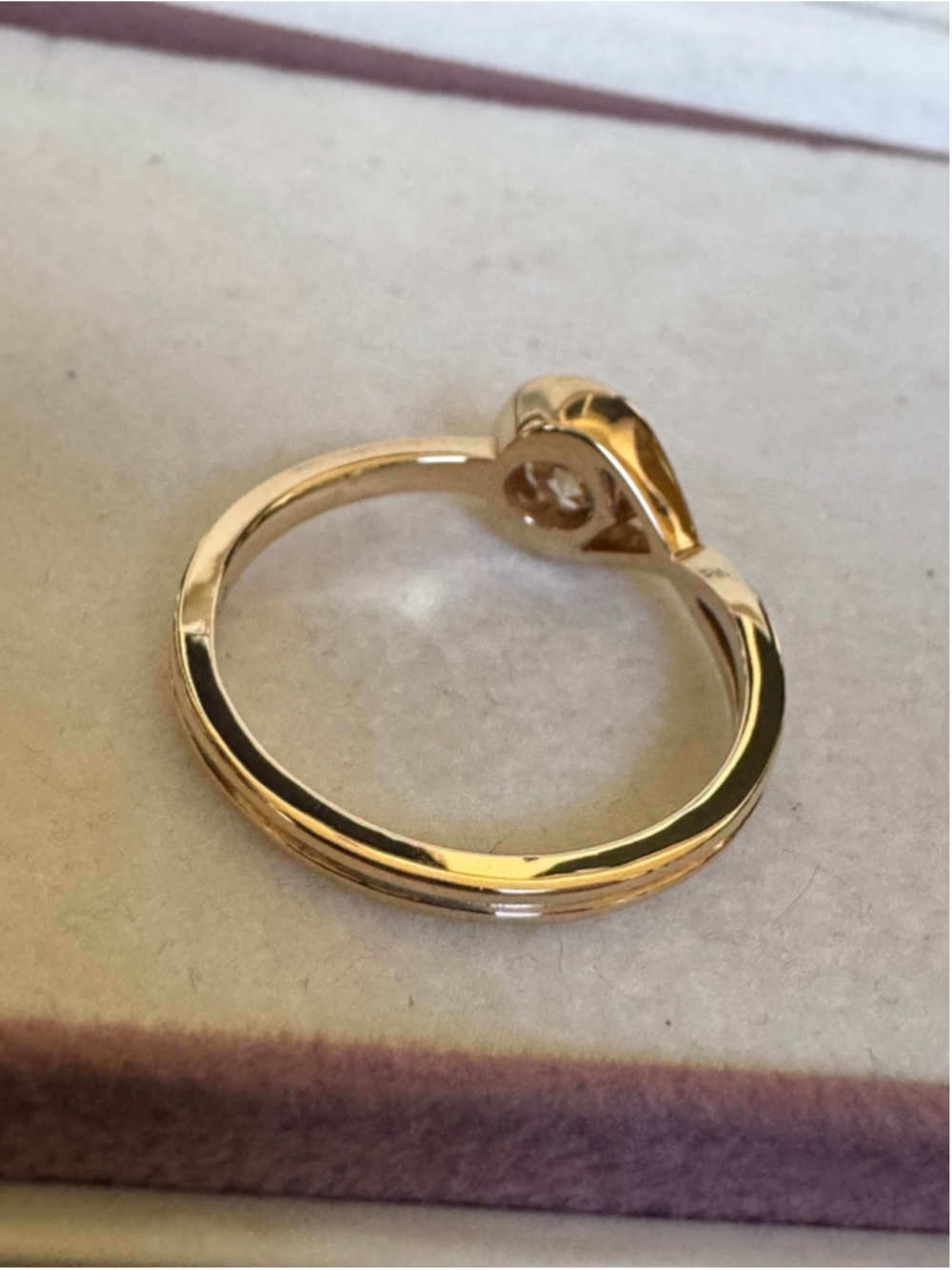 Pandora Infinite 14k Gold Lab-grown Diamond 0.75 ct TW Ring Size 58 (8.5) - Picture 7 of 12